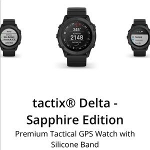 Garmin Tactix Delta Watch- Sapphire Edition